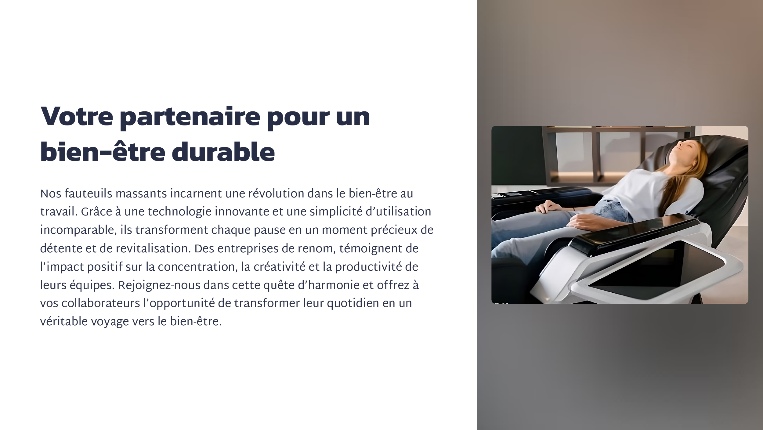 Votre partenaire bien-être